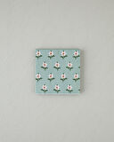 Retro Floral 20'li Kağıt Peçete 33x33 cm Yeşil