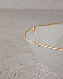 Siana Cam Kase 16 cm Gold