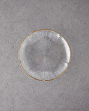 English Home Siana Cam Pasta Tabağı 21 cm Gold