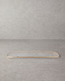 English Home Myla Cam Kayık Tabak 47x17 cm Gold
