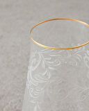 English Home Gracy Kristalin 6'lı Bardak 450 ml Gold