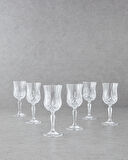 English Home Leonora Kristal 6'lı Kadeh 230 ml Şeffaf