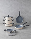 English Home Prego CeraWell Tava 26 cm Krem