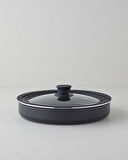 English Home ClickEase 7 Parça Tencere Seti 18-20-24-28 cm Siyah