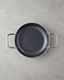 English Home Horeca Alüminyum Sahan 22 cm Siyah