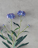 English Home Cornflower Tek Dal Yapay Çiçek 64 cm Mavi