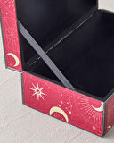 English Home Adolfo Dekoratif Kutu 21x13x8,5 cm Bordo