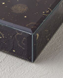English Home Adrea Dekoratif Kutu 12x12x5,3 cm Siyah