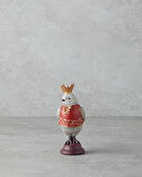 Owl Yılbaşı Biblo 9x6x14 cm Kırmızı