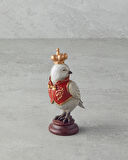 Owl Yılbaşı Biblo 8x 6x14 cm Kırmızı