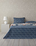 English Home Retro Tribute Çok Amaçlı King Size Yatak Örtüsü Takımı Hardal