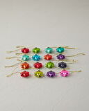 Poly Set Yılbaşı Ağacı Süsü Multicolor