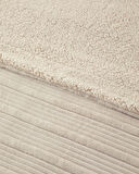 English Home Bright Line Sherpa Supersoft Çift Kişilik Battaniye 200x220 cm Krem