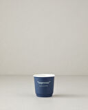English Home Phoebe New Bone China 2 Parça 2 Kişilik Espresso Fincan 90 ml Lacivert - Krem