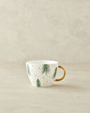 Joyful Pine New Bone China Kupa 430 ml Kırmızı - Yeşil