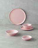 English Home Mile Seramik Pasta Tabağı 20 cm Pembe