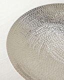 Adora Metal Dekoratif Tepsi 28.5 x 28.5 x 9 cm Silver