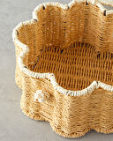 English Home Flore Kağıt İp Dekoratif Kutu 25x12 cm Natural