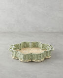 English Home Flore Kağıt İp Dekoratif Tepsi 30x5 cm Natural