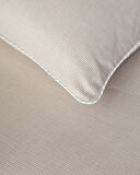 English Home Pied de poule İpliği Boyalı Çift Kişilik Nevresim Takımı 200x220 cm Bej