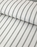 English Home Pure Stripe İpliği Boyalı Tek Kişilik Nevresim Takımı 160x220 cm Yeşil