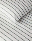 English Home Pure Stripe İpliği Boyalı Tek Kişilik Nevresim Takımı 160x220 cm Yeşil