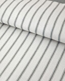 English Home Pure Stripe İpliği Boyalı Çift Kişilik Nevresim Takımı 200x220 cm Yeşil