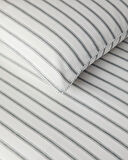 English Home Pure Stripe İpliği Boyalı Çift Kişilik Nevresim Takımı 200x220 cm Yeşil