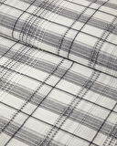 English Home Waffle Check İpliği Boyalı Tek Kişilik Nevresim Takımı 160x220 cm Gri