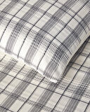 English Home Waffle Check İpliği Boyalı Tek Kişilik Nevresim Takımı 160x220 cm Gri
