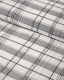 English Home Waffle Check İpliği Boyalı Çift Kişilik Nevresim Takımı 200x220 cm Gri