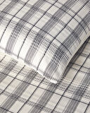 English Home Waffle Check İpliği Boyalı Çift Kişilik Nevresim Takımı 200x220 cm Gri