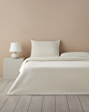 English Home Waffle Check İpliği Boyalı King Size Nevresim Takımı 240x220 cm Gri