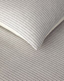 English Home Dotted Waffle İpliği Boyalı Çift Kişilik Nevresim Takımı 200x220 cm Siyah