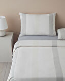 English Home Bold Braid İpliği Boyalı Çift Kişilik Nevresim Takımı 200x220 cm Gri