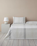 English Home Bold Braid İpliği Boyalı King Size Nevresim Takımı 240x220 cm Gri