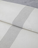 English Home Bold Braid İpliği Boyalı King Size Nevresim Takımı 240x220 cm Gri