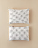 English Home Etamine Flower Pamuklu 2'li Yastık Kılıfı Pembe