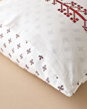 English Home Etamine Flower Pamuklu 2'li Yastık Kılıfı Pembe