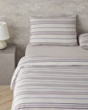 English Home Contempo Kolay Ütülenir Çift Kişilik Nevresim Takımı 200x220 cm Mürdüm