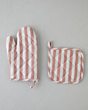 English Home Cooker Pamuk-Keten 2'li Mutfak Seti 18x28 cm+18x18 cm Kiremit