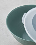 English Home Deanna Plastik 3 Parça Saklama Kabı Yeşil