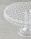 English Home Bubbles Cam Kek Standı 21x11 cm Şeffaf