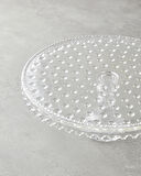 English Home Bubbles Cam Kek Standı 28x16 cm Şeffaf