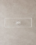 English Home Bubbles Cam Kek Standı 39,5x13,5x11 Cm Şeffaf