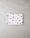English Home Watermellies Plastik Tepsi 31x21 Cm Beyaz - Kırmızı