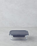English Home Fresh Ware Cam Saklama Kabı 800 ml Gri