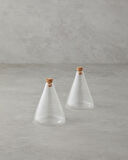 English Home Simple Cam 2'li Yağlık - Sirkelik 180 ml Şeffaf