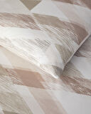 English Home Modern Argyle Pamuklu Ranforce Tek Kişilik Nevresim Takımı 160x220 cm Bej