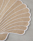 Seashell Jüt 2'li Amerikan Servis 34x38 Cm Krem